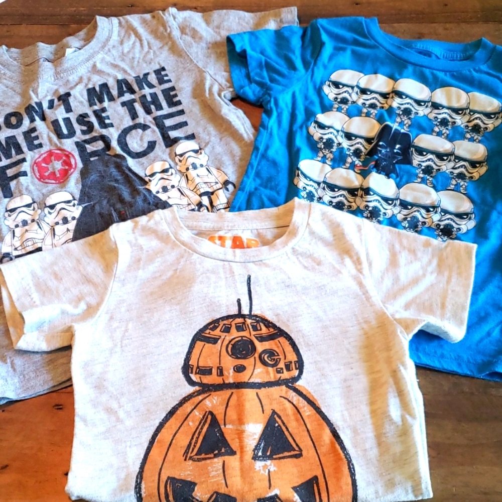 Set of 3 Disney/Lego Star Wars tees